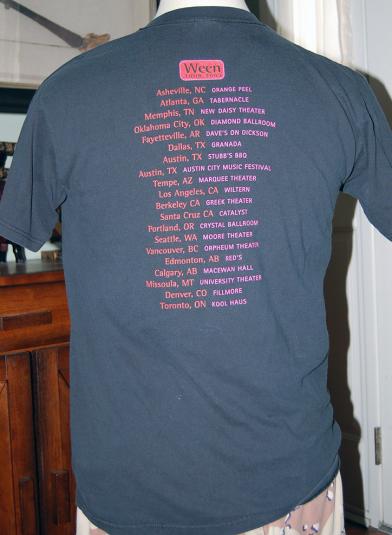 Ween: Quebec 2003 Concert Tour Shirt | Defunkd