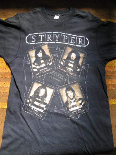 Stryper - Against The Law. Vintage promo tee.