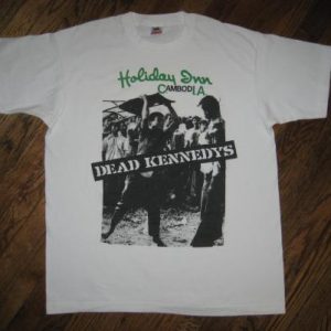 Vintage Dead Kennedys Holiday In Cambodia T-shirt Early 90s