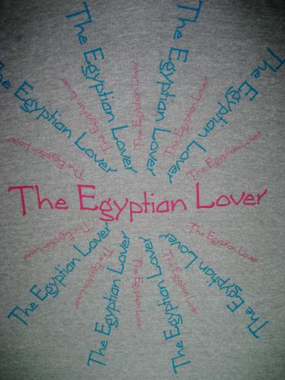 1986 Egyptian Lover FREAK~A~HOLIC Vintage 80s Rap T-Shirt
