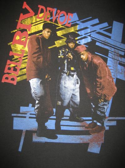 1990 Bell Biv Devoe BBD rap T-shirt SHIT is MENTAL!