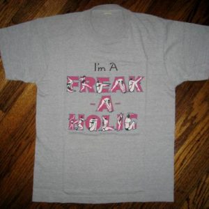 1986 Egyptian Lover FREAK~A~HOLIC Vintage 80s Rap T-Shirt