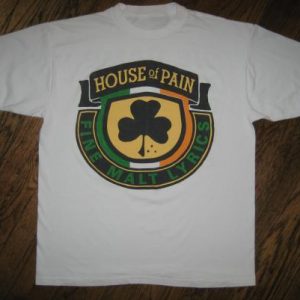 Vintage 1992 House of Pain Jump Around 90s rap t-shirt