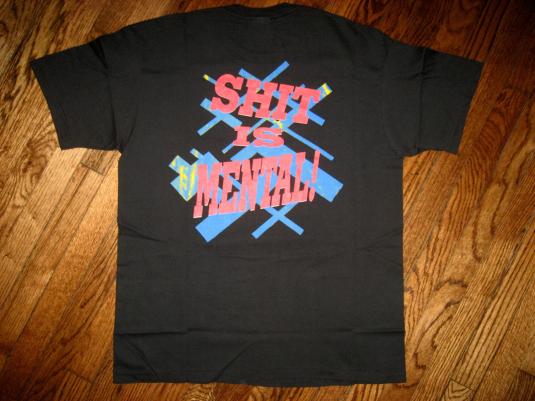 1990 Bell Biv Devoe BBD rap T-shirt SHIT is MENTAL!