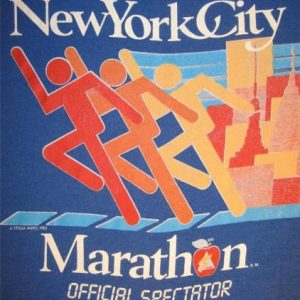 1983 New York Marathon Official Spectator vintage t-shirt