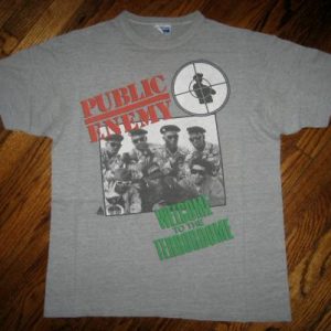 PUBLIC ENEMY Welcome to the TERRORDOME vintage t-shirt