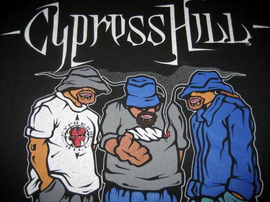 Vintage 1992 Cypress Hill Pass the Blunt hip hop T-shirt xl