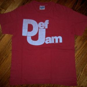 Original Vintage 1985 Def Jam Records Promo T-Shirt