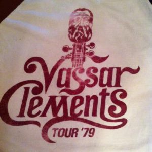 Extremely Rare Vintage Vassar Clements 1979 Tour T-Shirt
