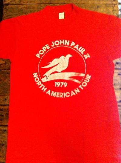 Rare – Pope Tour 1979 Authentic Vintage T-Shirt