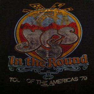 Vintage YES Tour T-Shirt - 1979