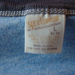 VINTAGE 70'S RAYON THE ULTIMATE F**K OFF T SHIRTRINGER