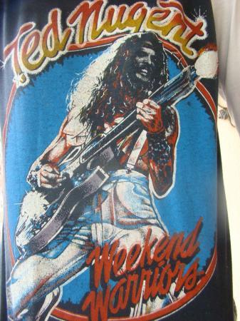 VINTAGE ORG ’79 TED NUGENT WEEKEND WARRIORS TOUR JERSEY T