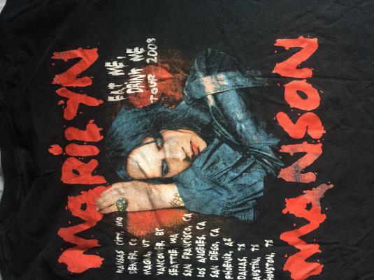 Marilyn Manson vintage tour long sleeve