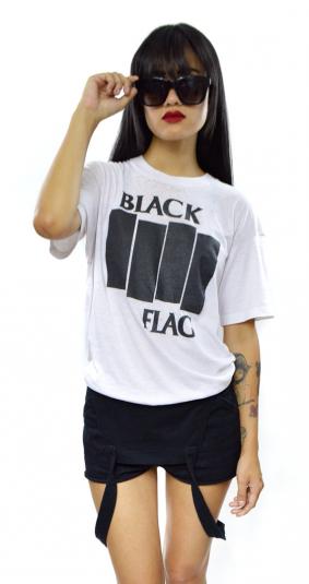Vintage 80s Black Flag Nervous Breakdown Rare T Shirt