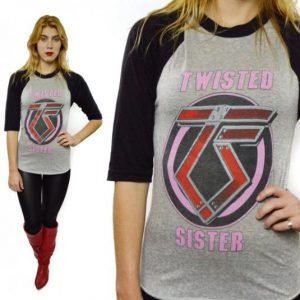 Vintage 80s Twisted Sister You Can't Stop Rock 'N' Roll Tee