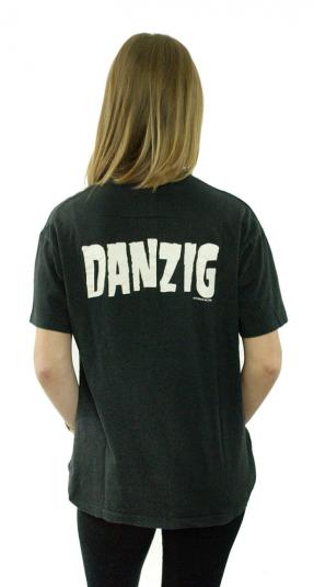 Vintage 80s DANZIG 1988 Def American T Shirt Sz L