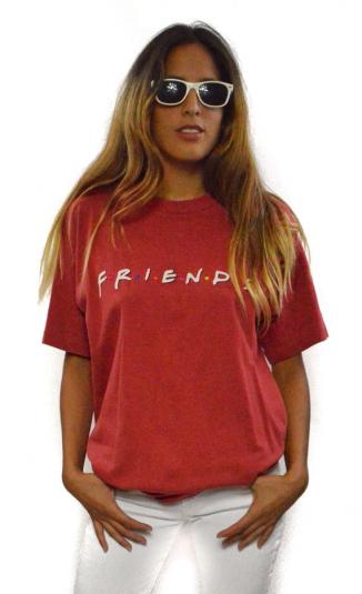 Vintage 90s Friends TV Show T Promotional T Shirt Sz L
