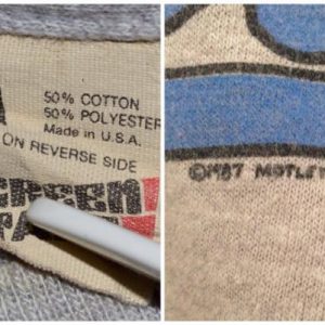 Vintage 80s Mötley Crüe Girls Girls Girls T Shirt