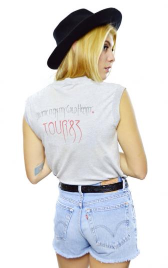 Vintage 80s Stevie Nicks Don’t Blame It On Me Tank T Shirt