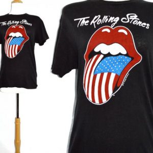 Vintage 80s The Rolling Stones North American Tour T Shirt