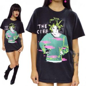 Vintage 80s The Cure Staring At The Sea T Shirt Sz M