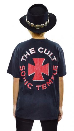 Vintage 80s The Cult Sonic Temple T Shirt Sz L