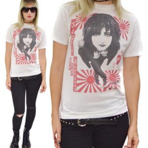 Vintage 80s Siouxsie Banshees Hong Kong Garden T Shirt M