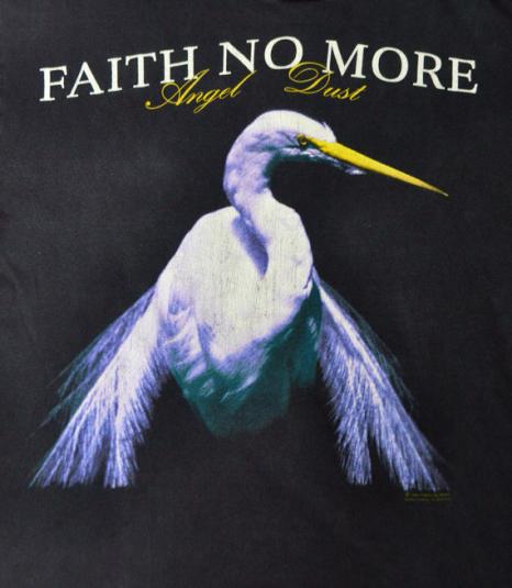 Vintage 80s Faith No More Angel Dust Tour Concert T Shirt L