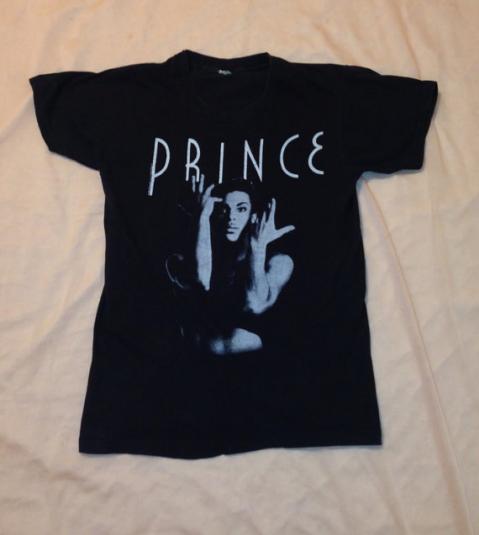 Vintage 80s PRINCE Under The Cherry Moon Glam Black T Shirt