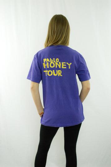 Vintage 90s RADIOHEAD Pablo Honey Tour T Shirt Sz L