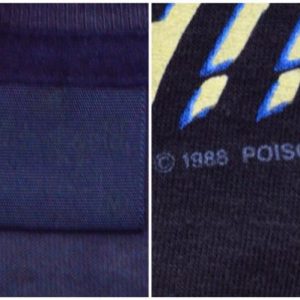 Vintage 80s Poison Open Up And Say Ahhh!!! T Shirt Sz M