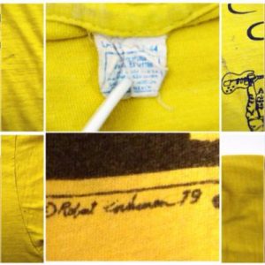Vintage 70s The New Barbarians Rare T Shirt Sz L