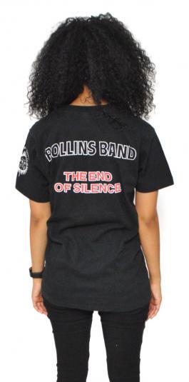 Vintage 90s Rollins Band The End of Silence T Shirt Sz L