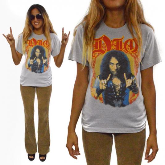 Vintage 80s Dio Sacred Heart Metal T Shirt Sz M