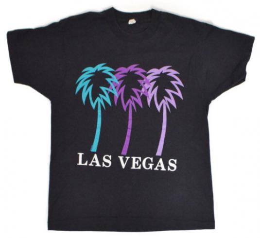 Vintage 80s Las Vegas Screen Stars T Shirt Sz L