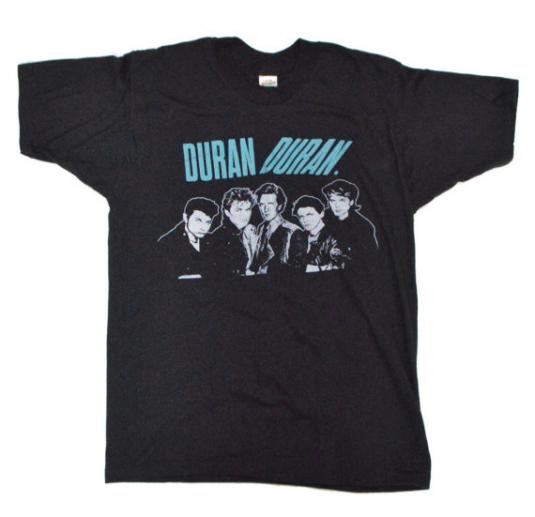 Vintage 80s Duran Duran Thorn EMI Video Promo T Shirt Sz L
