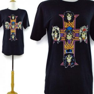 Vintage 80s Guns N' Roses Appetite For Destruction T Shirt