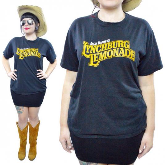 Vintage 80s Jack Daniel’s Lynchburg Lemonade Liquor T Shirt