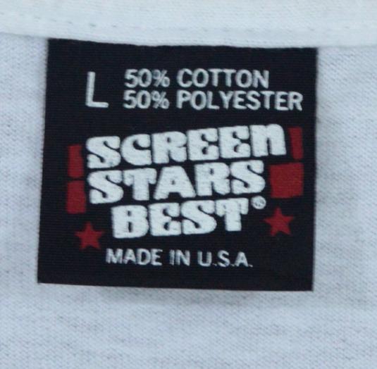 Vintage 90s Bootleg GUCCI Screen Stars Hip Hop Rap T Shirt