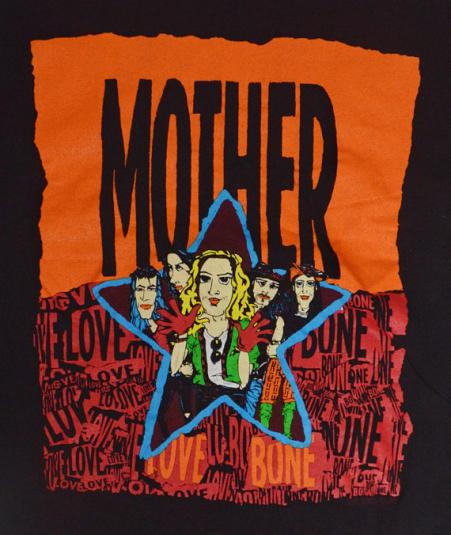 Dare er nok du er Vintage 90s Mother Love Bone Alternative Rock T Shirt Sz L | Defunkd