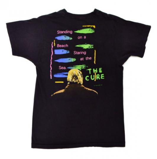 Vintage 80s The Cure Staring At The Sea T Shirt Sz M