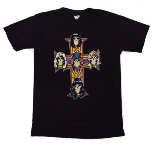 Vintage 80s Guns N' Roses Appetite For Destruction T Shirt