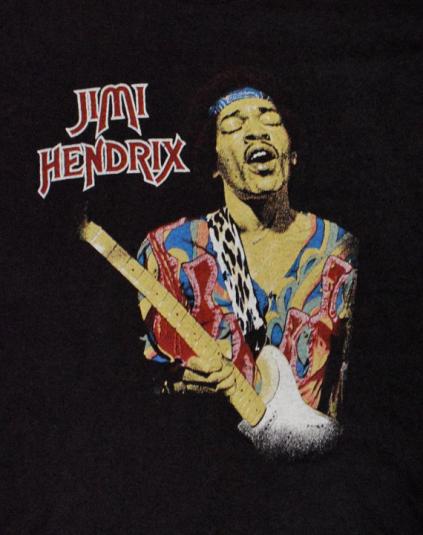 Vintage 80s Jimi Hendrix The Experience T Shirt Sz L | Defunkd