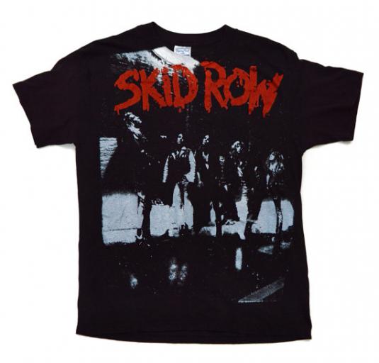Vintage 80s Skid Row Making a Mess of The US 1989 T Shirt | Defunkd