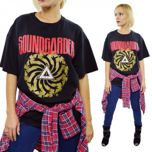 Vintage 90s Soundgarden Badmotorfinger T Shirt Sz L