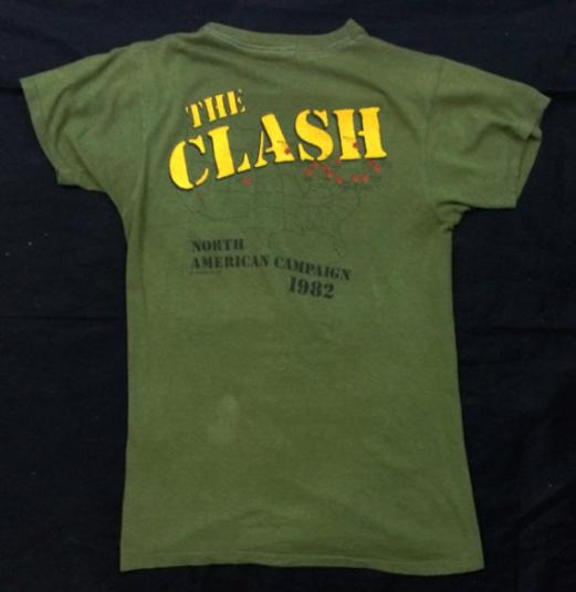 Vintage 80s THE CLASH Know Your Rights T Shirt