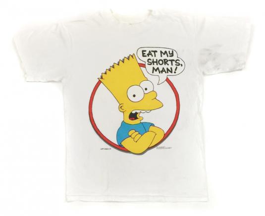 Vintage 90s The Simpsons Bart Simpson T Shirt