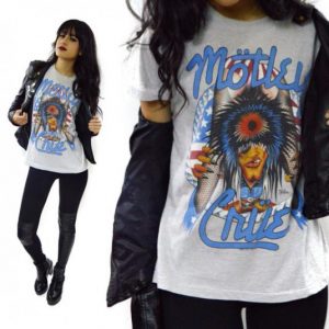 Vintage 80s Mötley Crüe Girls Girls Girls T Shirt