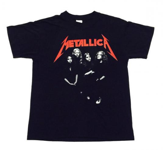 Vintage 80s Metallica …And Justice For All T Shirt Sz L